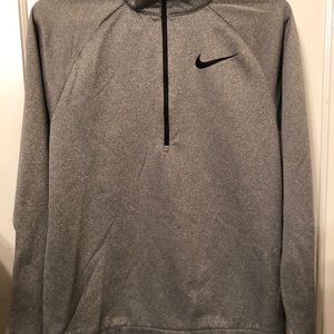 Nike Boy’s Dri-Fit 1/2 Zip Training Top-Anthracite